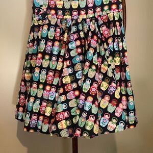 Darling Russian Doll Circle Skirt